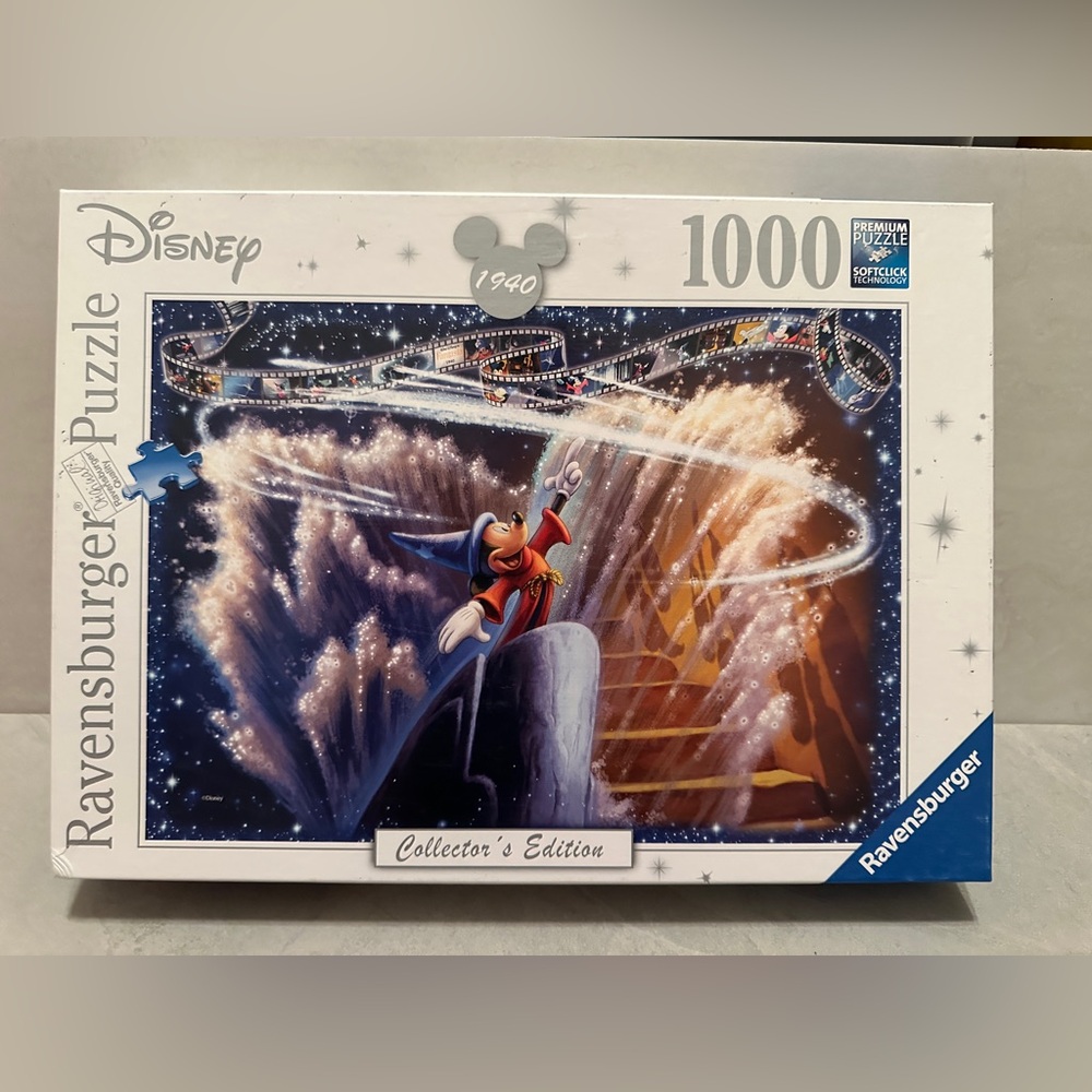 Ravensburger 1000pc Disney Fantasia Jigsaw Puzzle Collectors Edition Pre Owned
